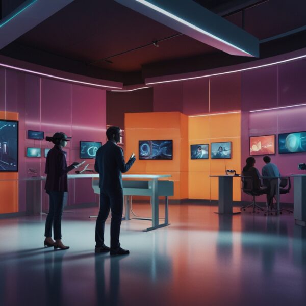 The Rise of Immersive Newsrooms: Using AR and VR for Interactive Journalism